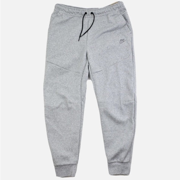 Nike Sportswear Tech Fleece Pants Men's Sz M DR9162-010 Joggers Gym Streetwear - Picture 1 of 16